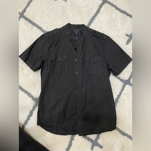 Mens guess button down